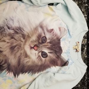 Girls sweater Kitty Cat